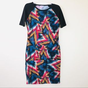 LuLaRoe Geometric Print Julia Dress
